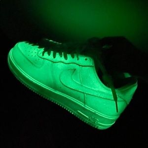 Glow in the dark AF 1’s!